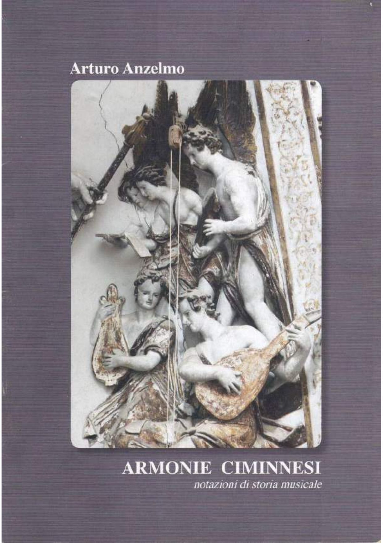 Copertina di Armonie ciminnesi di Arturo Anzelmo