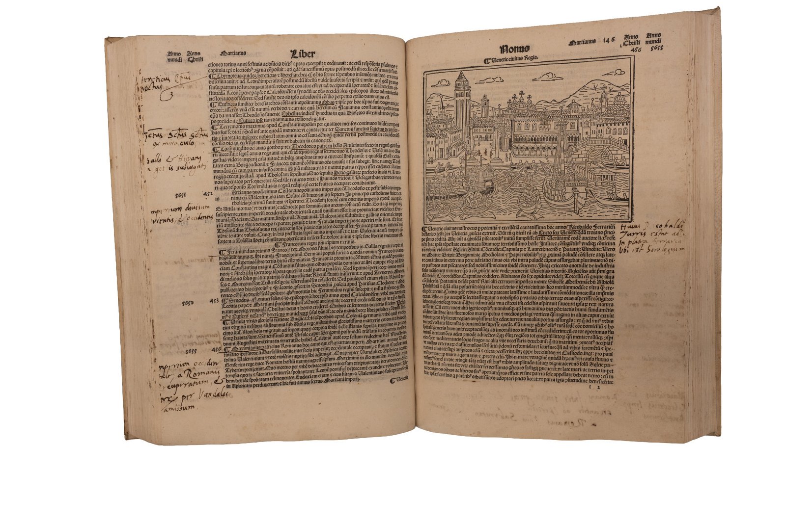 Liber Nonus — veduta di Venezia con xilografia a piena pagina