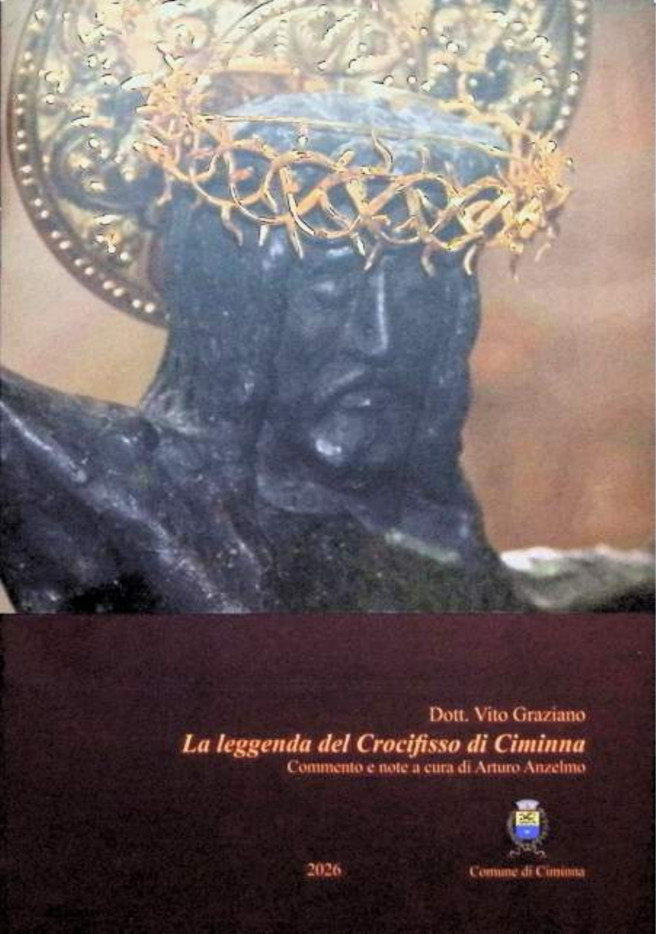 Copertina del libro La leggenda del Crocifisso di Ciminna