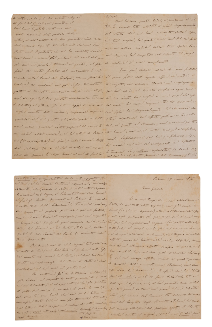 Lettera 12 del 17 marzo 1857